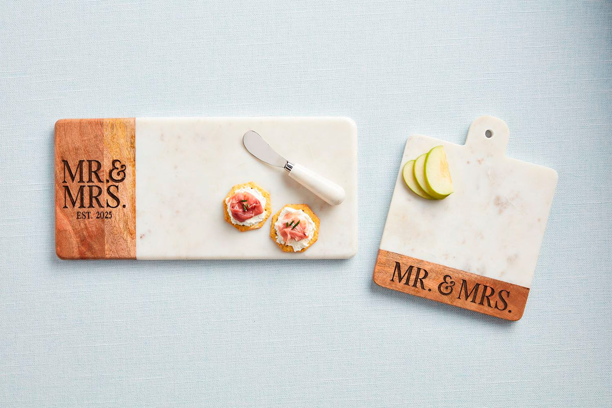 MR & MRS Marble Board