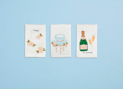 CONGRATS WEDDING TEA TOWEL