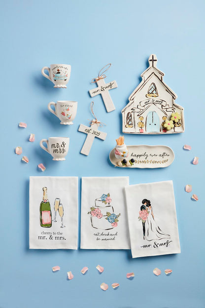 Eat, Drink Cotton Tea Towel