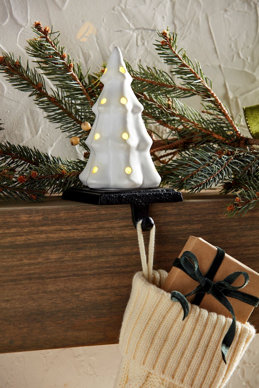 LED Tree Stocking Holder