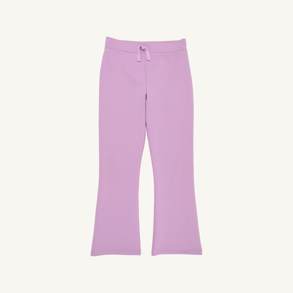 Girls Drawstring Flare Leggings