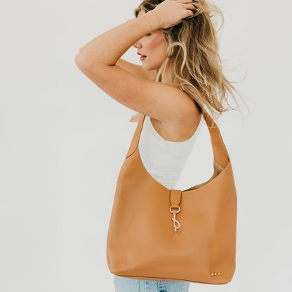 Haddie Hobo Tote - Vegan Leather
