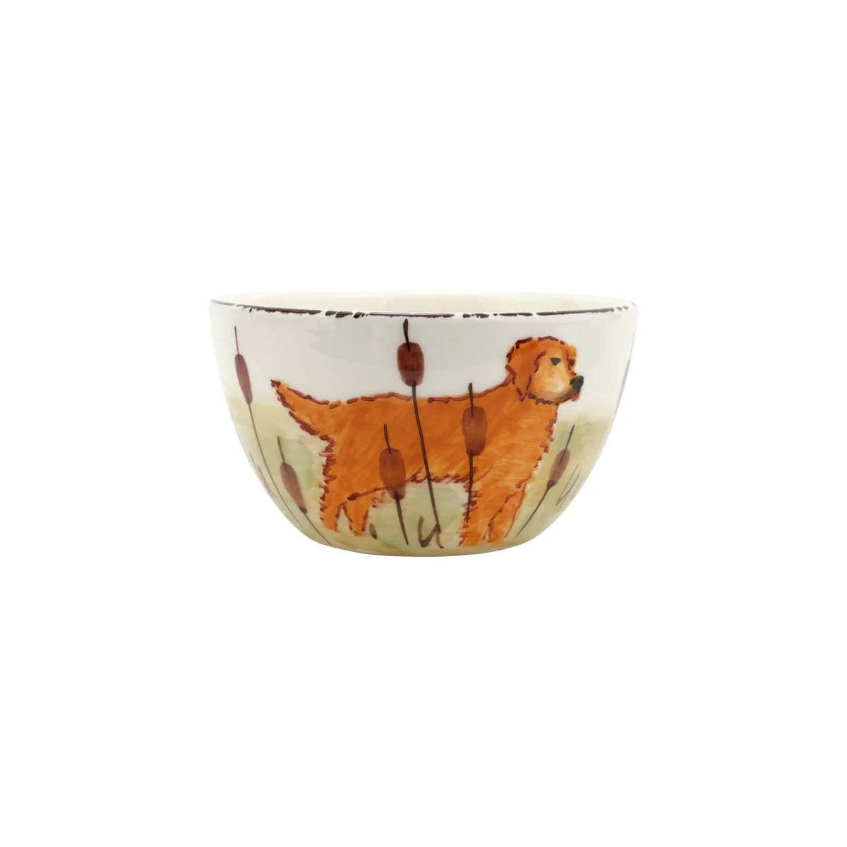 Wildlife Cereal Bowl - Golden Retriever