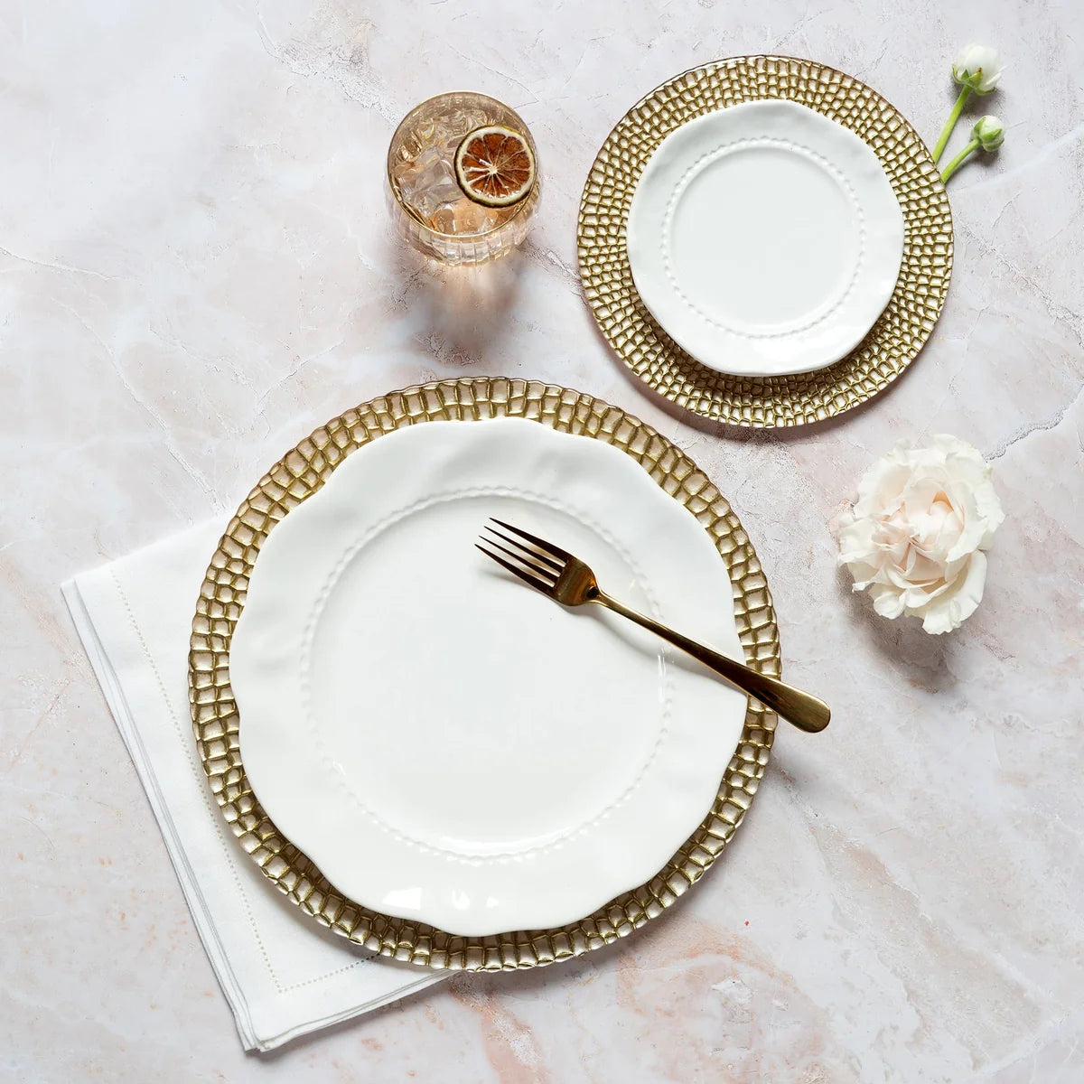 Pelli Glass Salad Plate