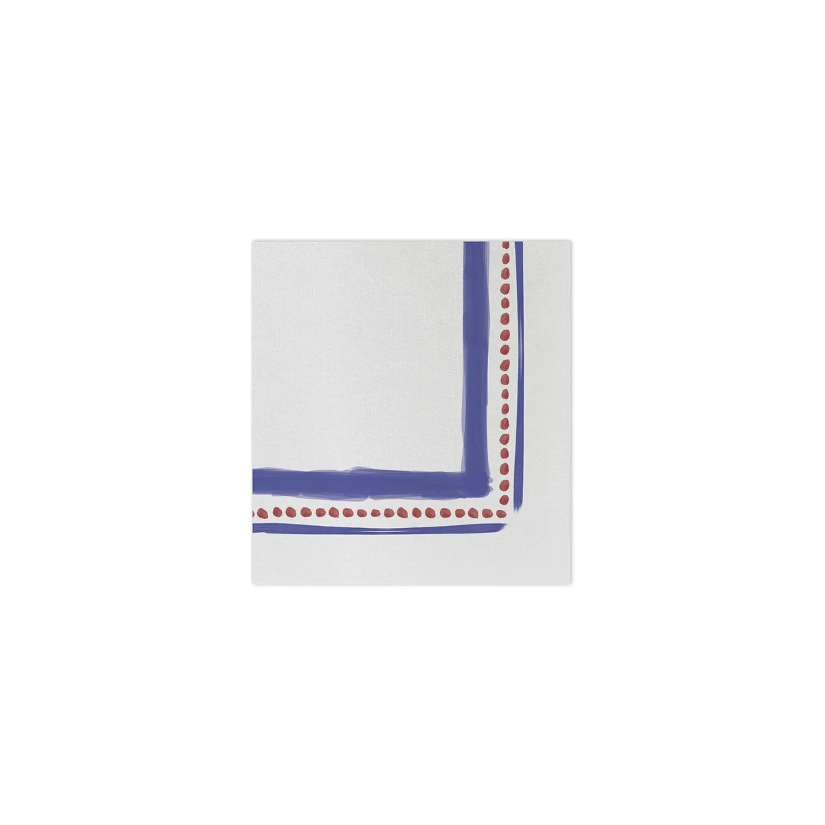 Papersoft Napkins Campagna Blue Cocktail Napkins - Pack of 20