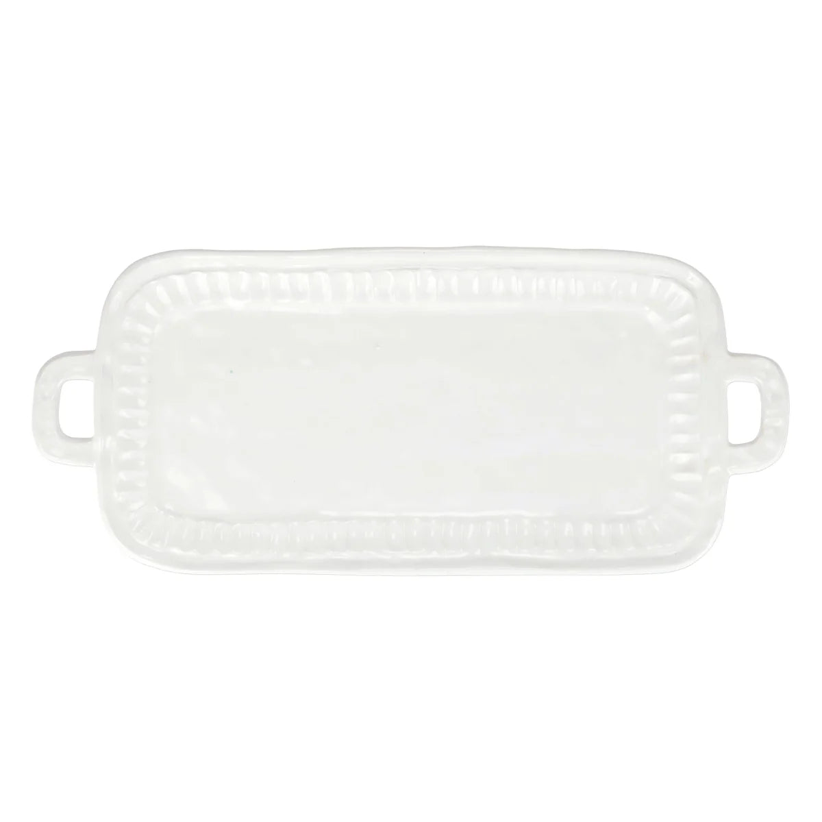 Pietra Serena Handled Rectangular Platter — Vietri