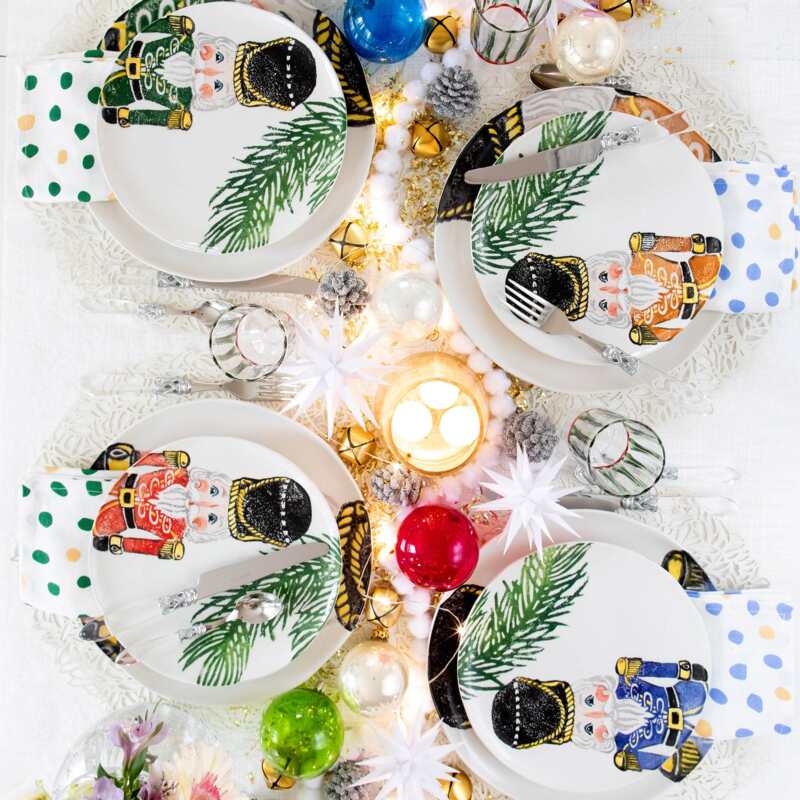 Nutcracker Salad Plate