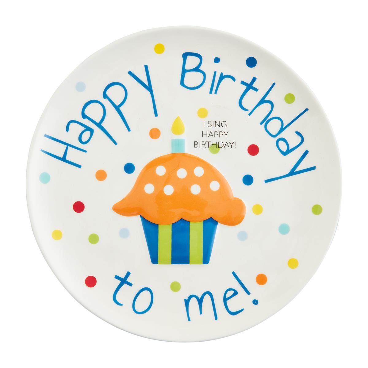 SINGING BIRTHDAY PLATE BOY