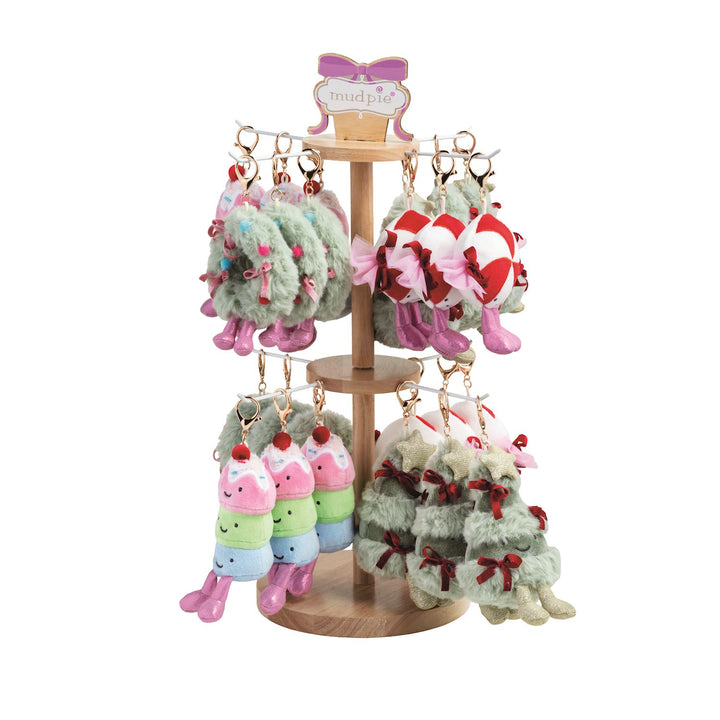 Holiday Plush Bag Charms