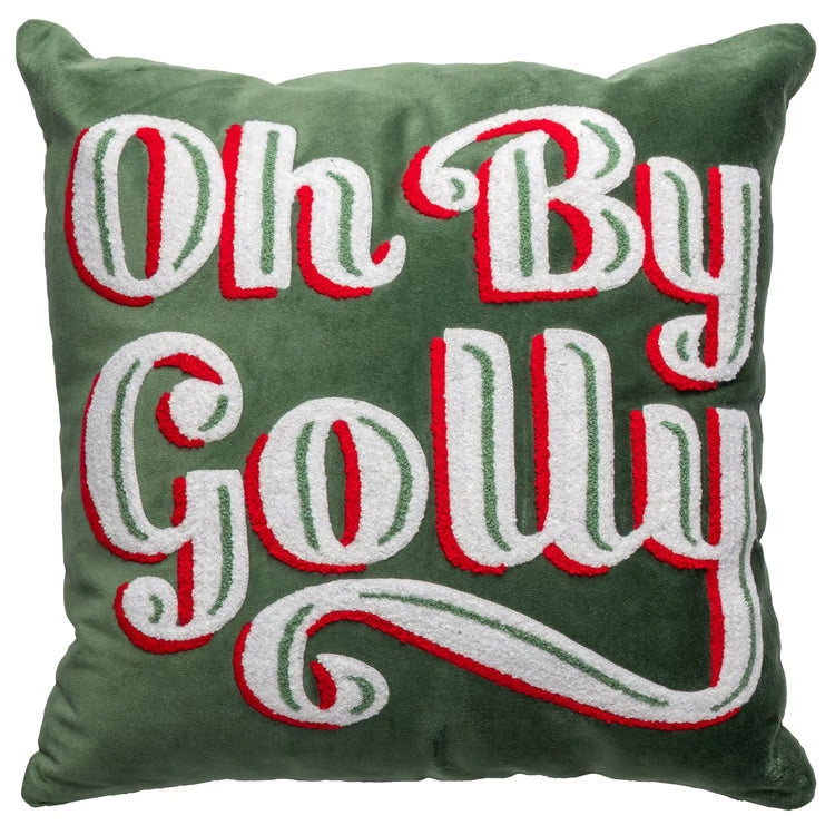 'Oh By Golly' Throw Pillow