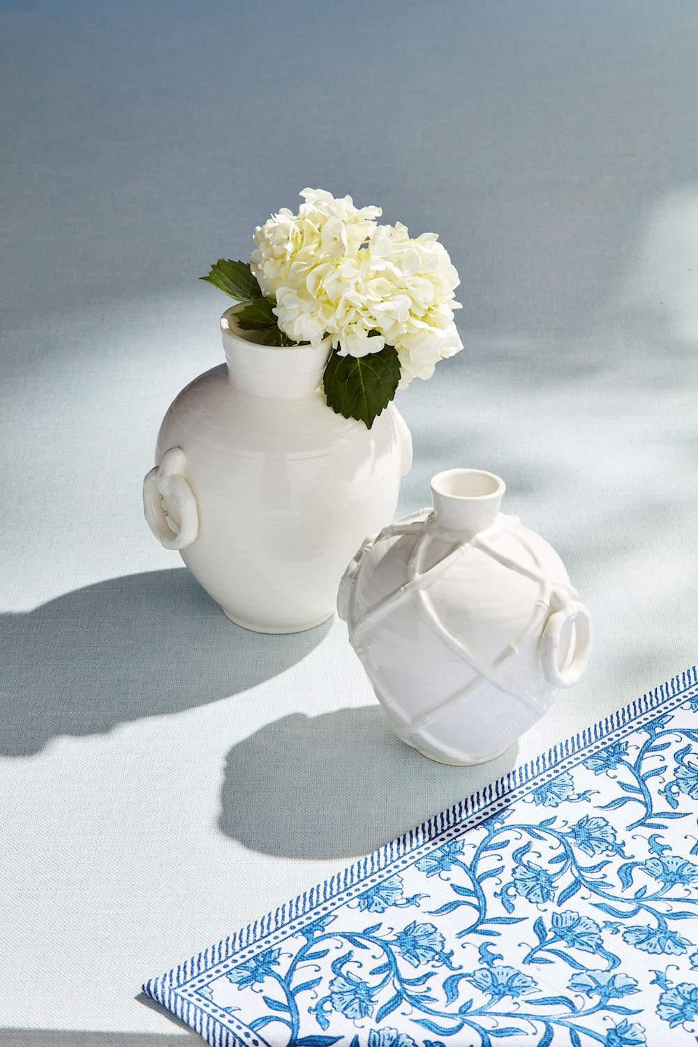 Large Bamboo Handle Vase