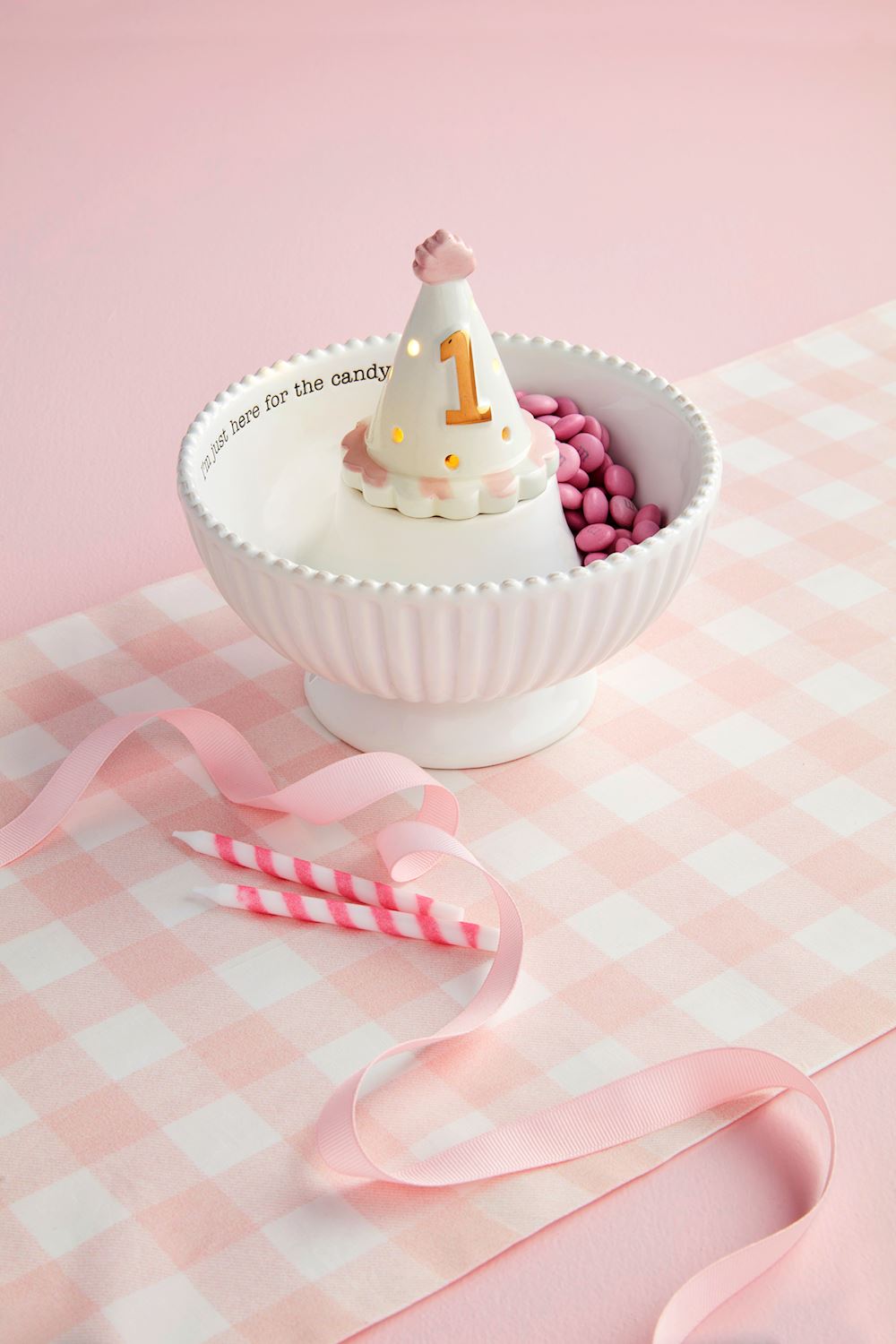 Pink Birthday Topper