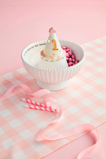 Pink Birthday Topper