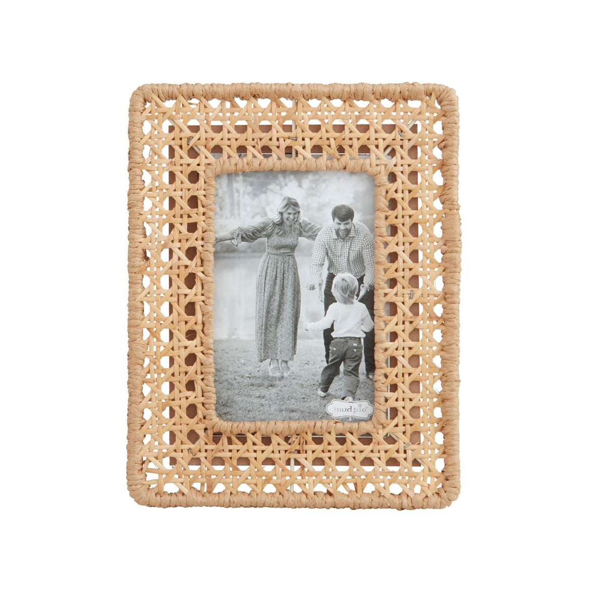 Large Woven Cane Frame