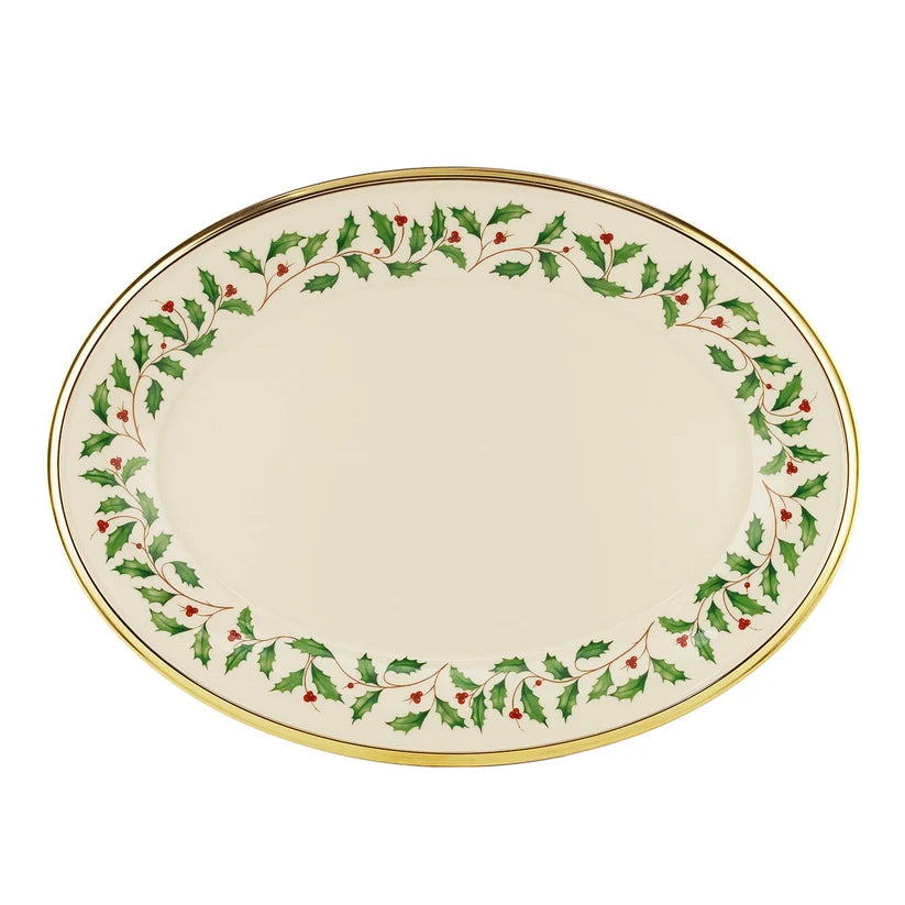 Holiday Oval Platter