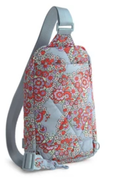 Lorman Sling Backpack Paisley Bouquet