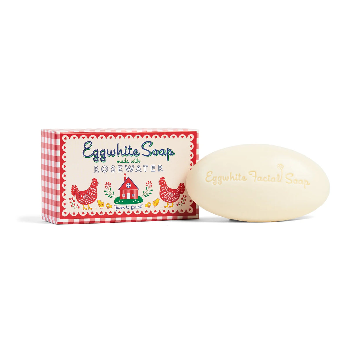 Eggwhite Soap with Rosewater