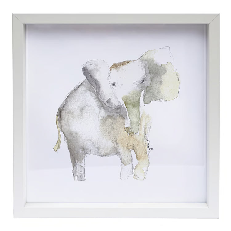 Animal Wood Frame Elephant