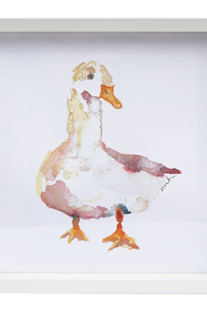 Animal Wood Frame - Duck
