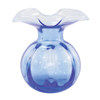 Hibiscus Medium Fluted Vase - Green