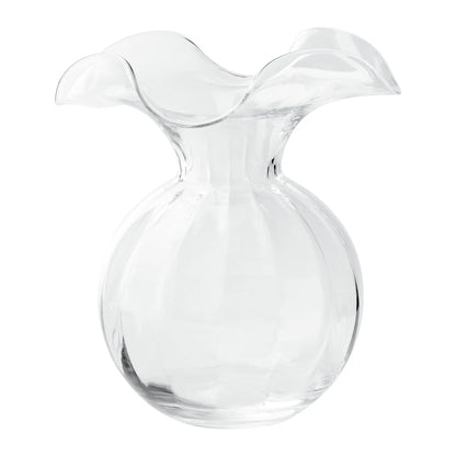 Hibiscus Medium Fluted Vase - Green