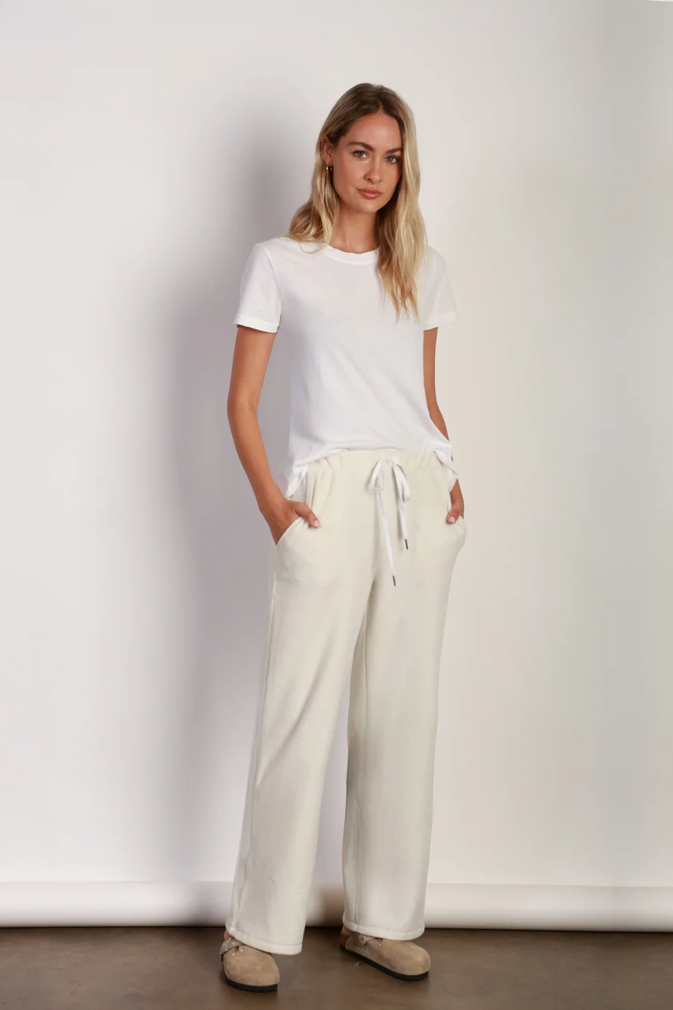 Soft White Alpin Pant with Pockets