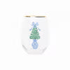 Winter Pines Wine Glass