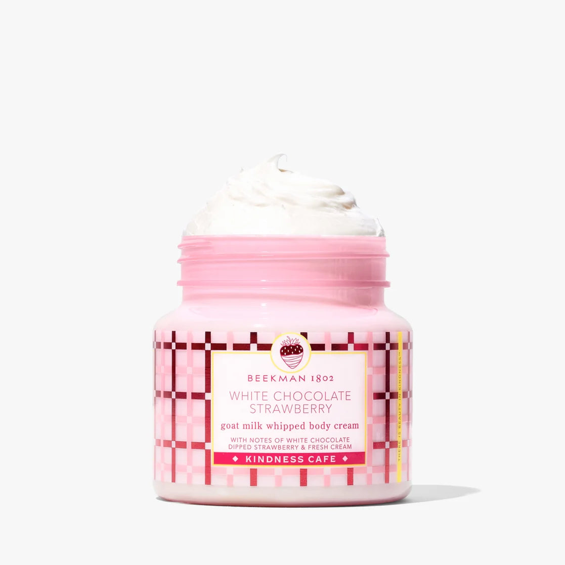 White Chocolate Strawberry Whipped Body Cream - 8 oz