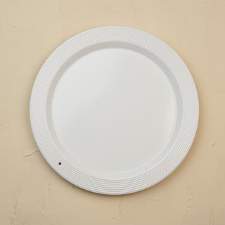 Melamine Round Pinstripe Platter