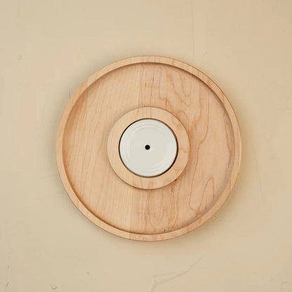 Maple Round Cracker Dish