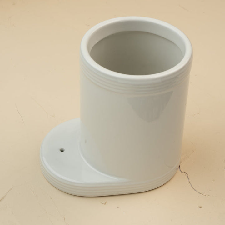 Pinstriped Utensil Crock