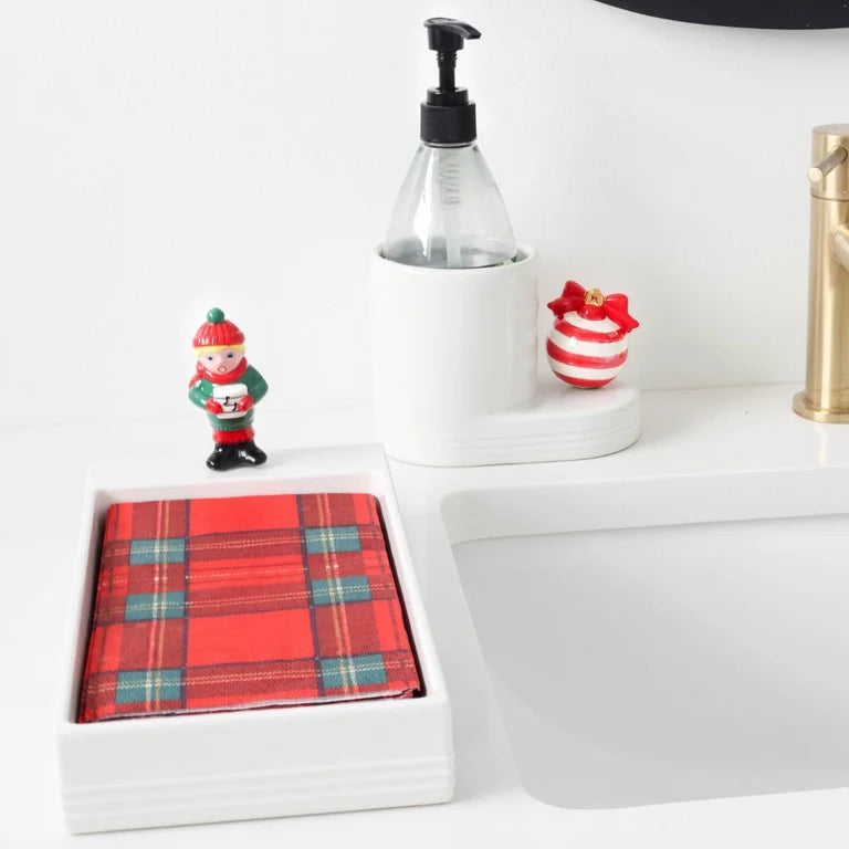 Melamine Guest Towel Holder