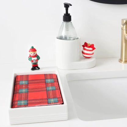 Melamine Guest Towel Holder