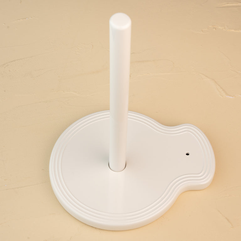 Pinstriped Melamine Paper Towel Holder