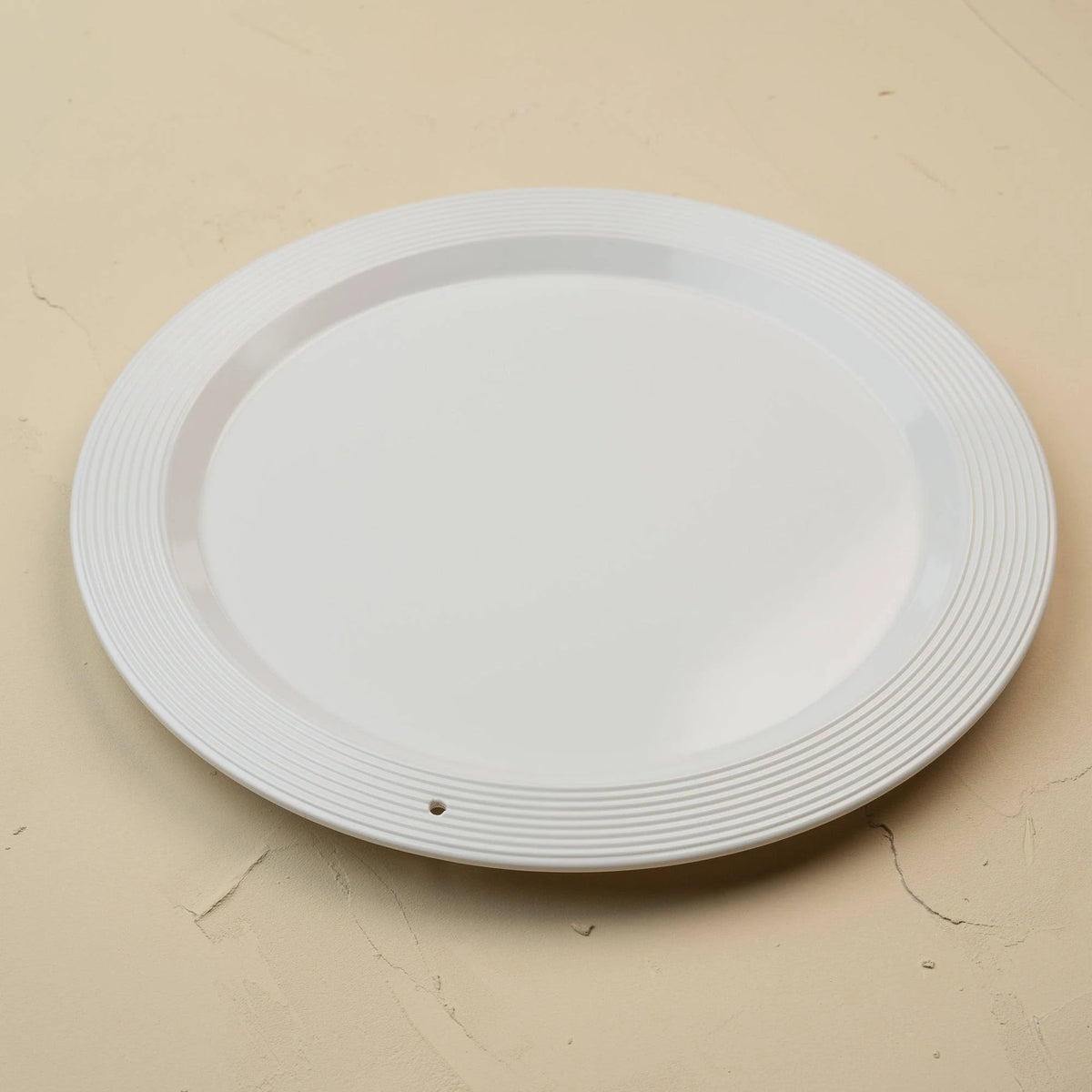 Pinstriped Round Platter