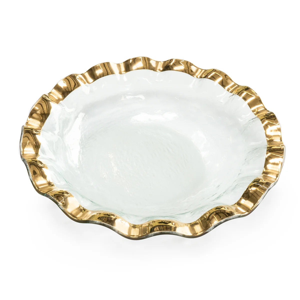 Ruffle Large Salad Bowl