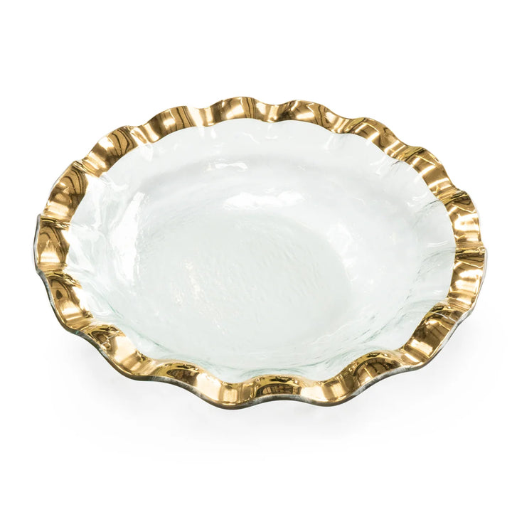 Ruffle Large Salad Bowl