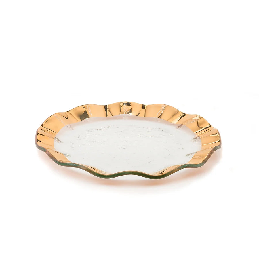 Ruffle Salad Plate
