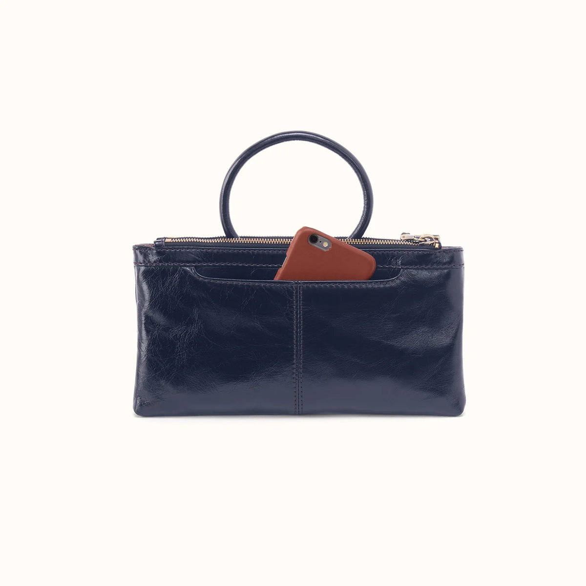 Sable Crossbody In Polished Leather