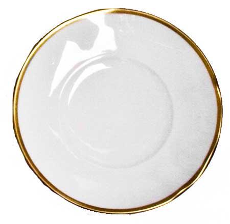 Simply Elegant Gold Bread & Butter Plate