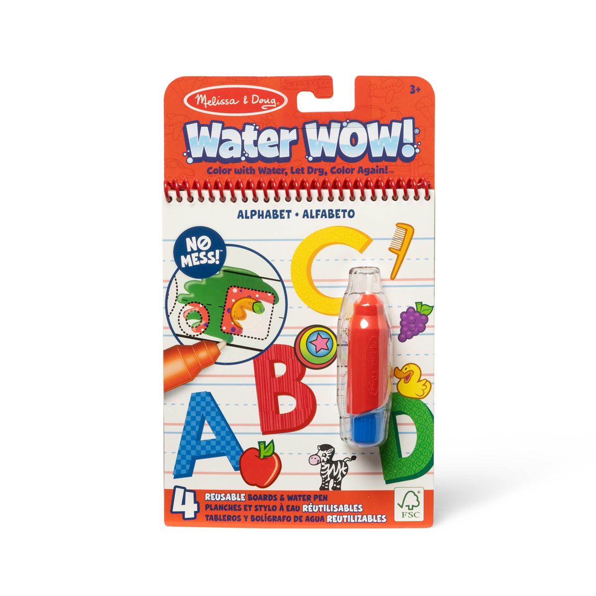 WATER WOW ALPAHBET