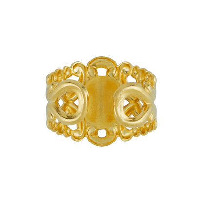 Dotted Pearl Ring