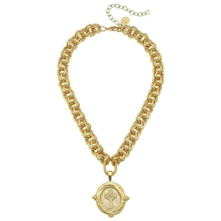 Gold Cross Necklace