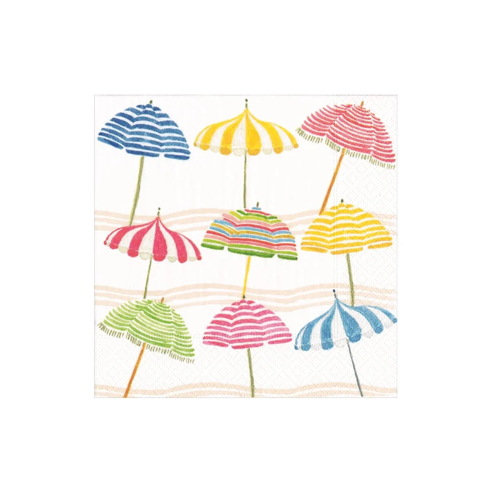 Beach Umbrella Dessert Napkins
