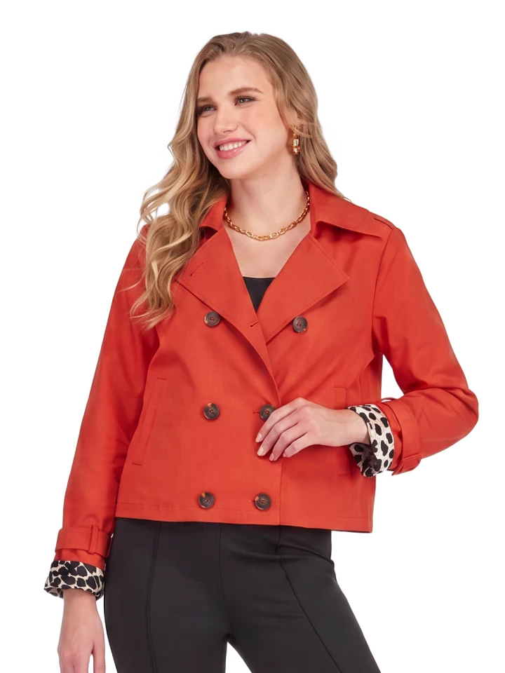 Short Trench Jacket