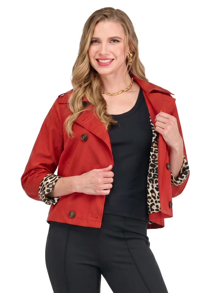 Short Trench Jacket