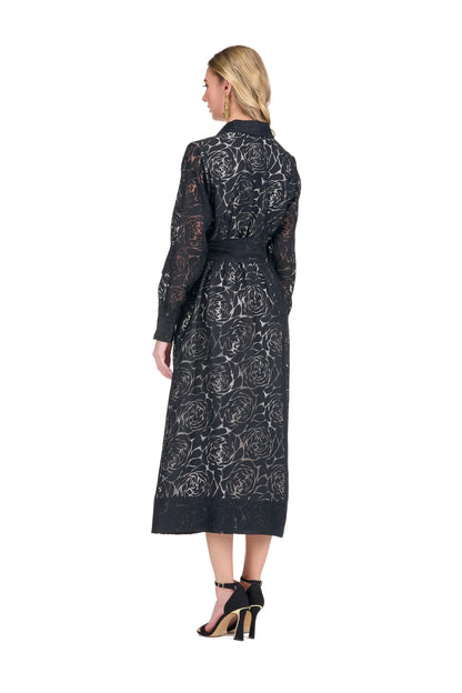 Pleated Waist Shirtdress