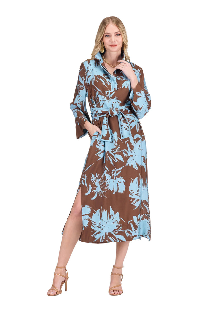 Trimmed Maxi Dress