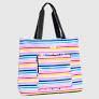 Original Deano Tote Small — Stripe a Pose