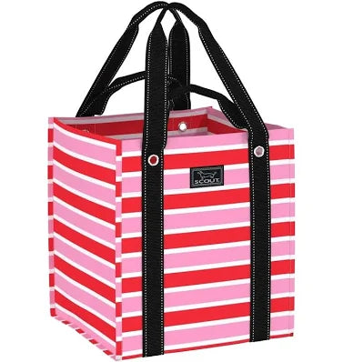 Bagette Market Tote Candy Striper